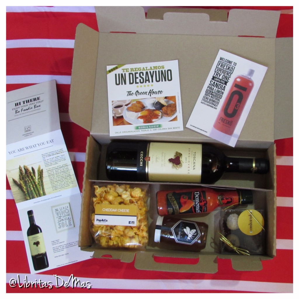 Bo Foodie Box, Libritas de Mas, Food Blog