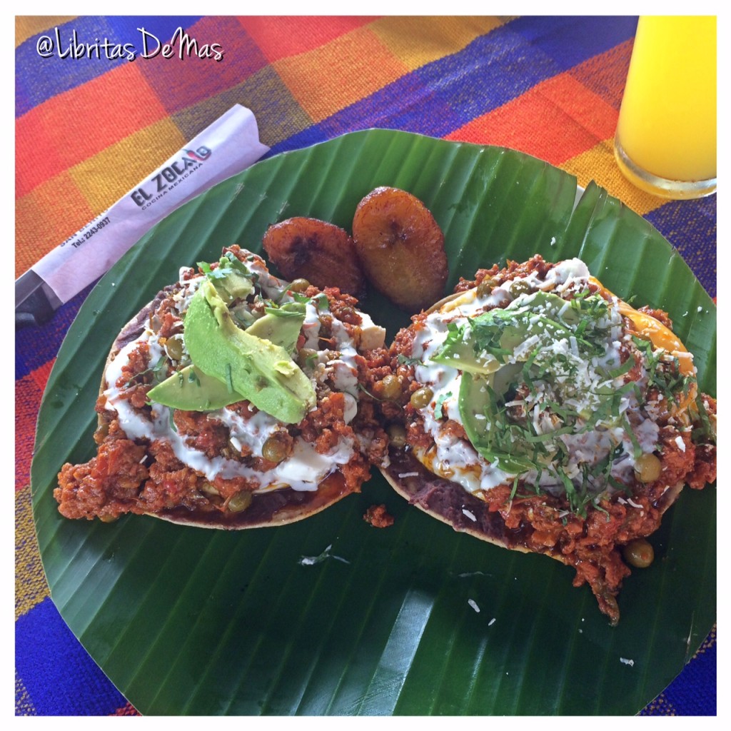 El Zocalo, Libritas de Mas, restaurante, el salvador , food blog, desayuno, comida salvadoreña