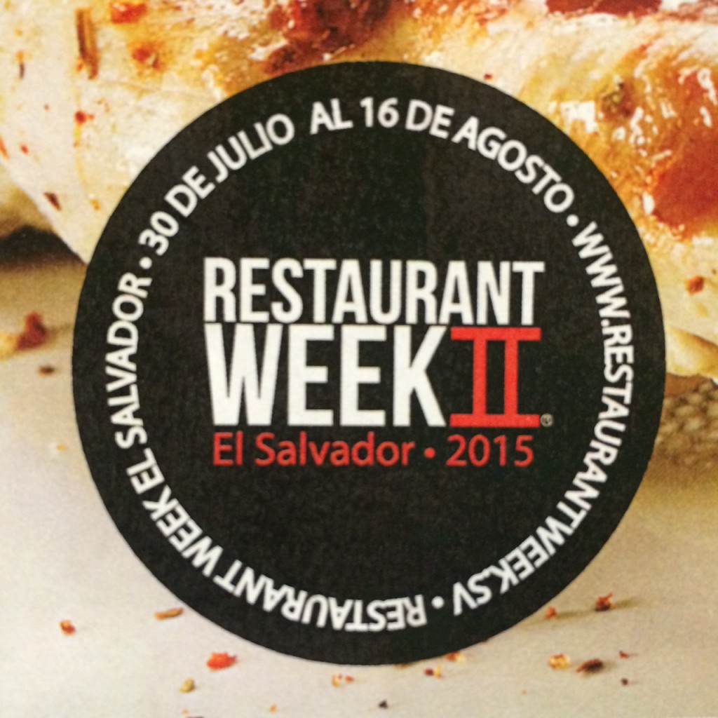 El Salvador, bloggers, restaurant week, food blog, libritas de mas, restaurante