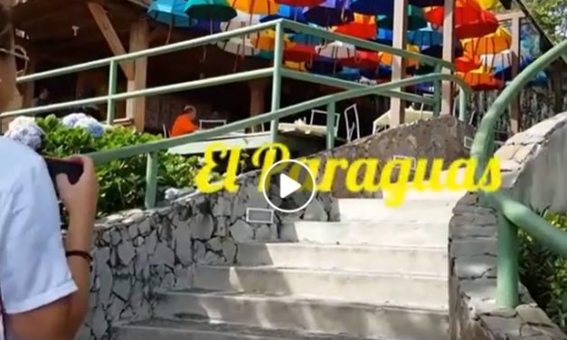 Conociendo «EL PARAGUAS» en Plaza Volcán