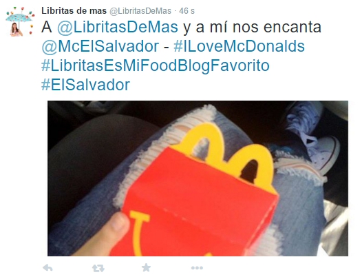 ¿Y si hoy te invito a McDonalds? #ALibritasLeEncantaRegalarComida