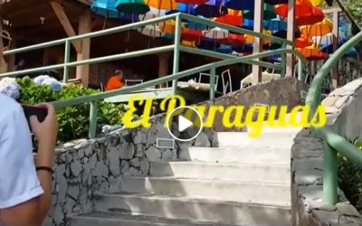 Conociendo «EL PARAGUAS» en Plaza Volcán